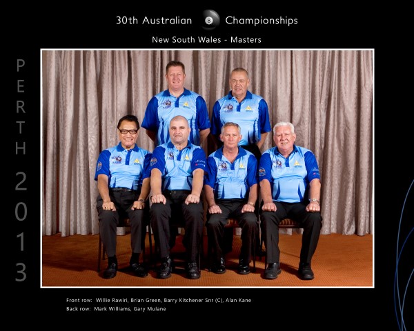 NSW Masters Team 13