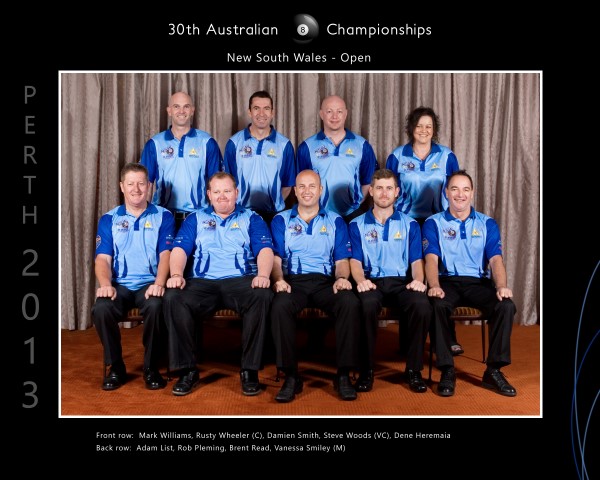 NSW Mens Team 13
