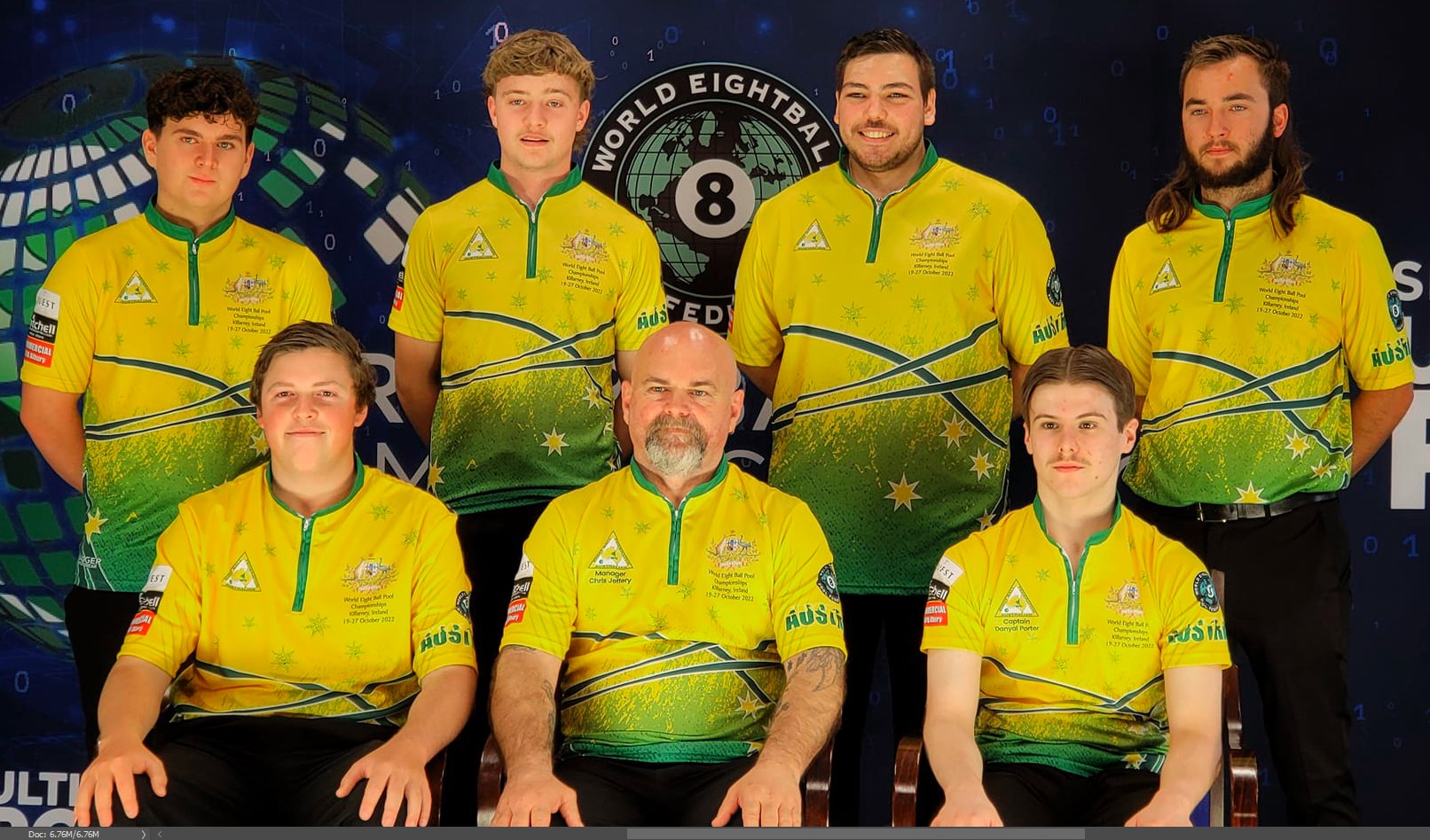 Australian Eight-Ball Team 2021-22 - AEBF