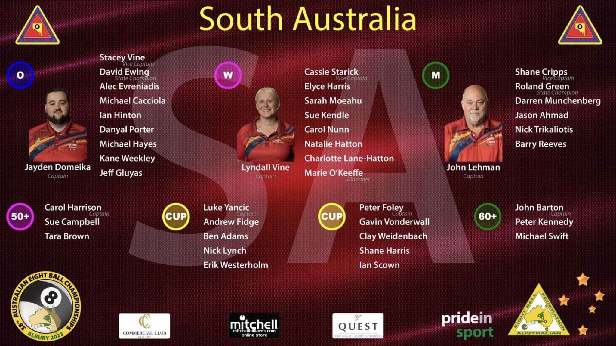 2023 Team South Australia