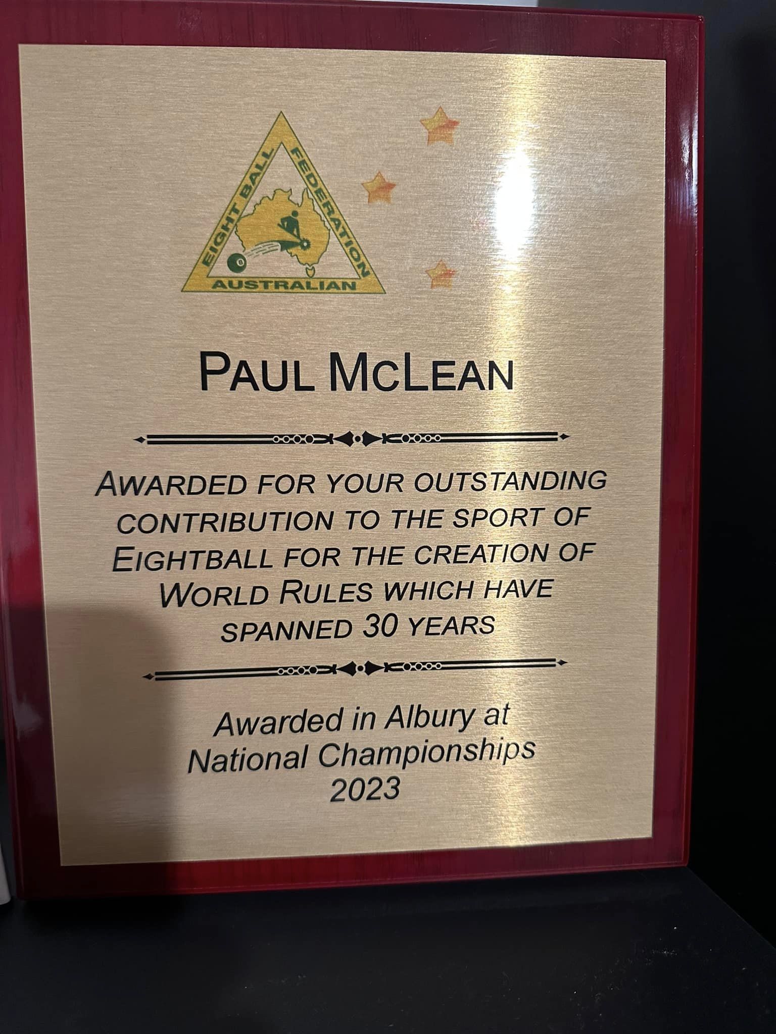paul mclean award